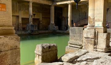 Roman Bath with visitors exploring