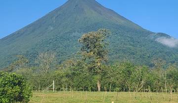 Arenal Volcano with a clear sky.