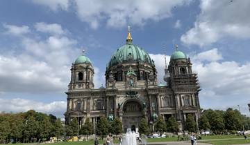 Berlin Cathedral with blue skies.