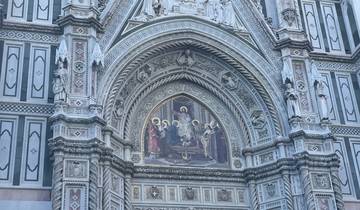 Intricately decorated facade with statues and ornaments.