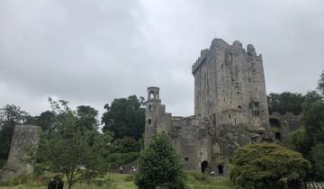 Blarney Castle and its surrounding gardens.