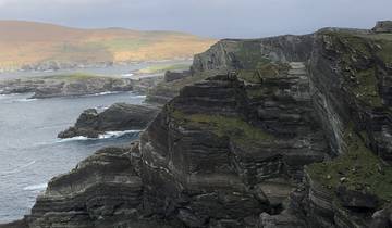 Dramatic cliffs by the sea
