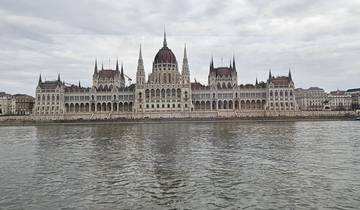 Parliament building on the riverside.