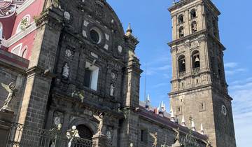 Historic cathedral with intricate architecture.