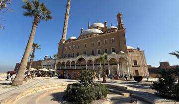 The Mosque of Muhammad Ali in Cairo.
