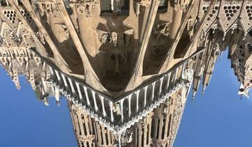 View of a large, ornate cathedral facade.