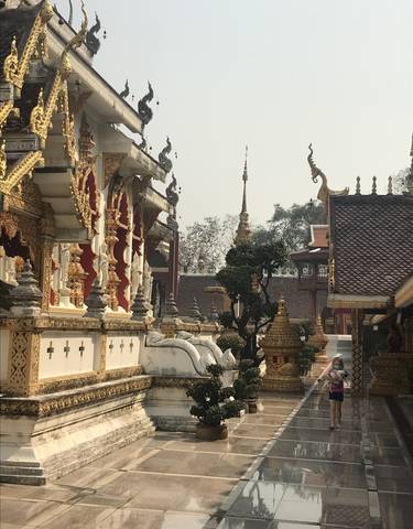 Historical temple complex with ornate architecture.