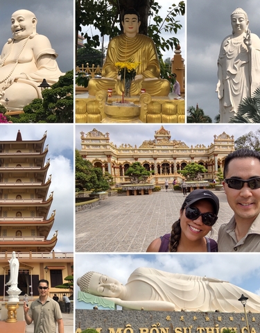 Various temples and monuments in Vietnam