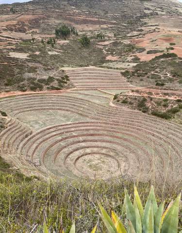 Circular terraces of Moray archaeological site