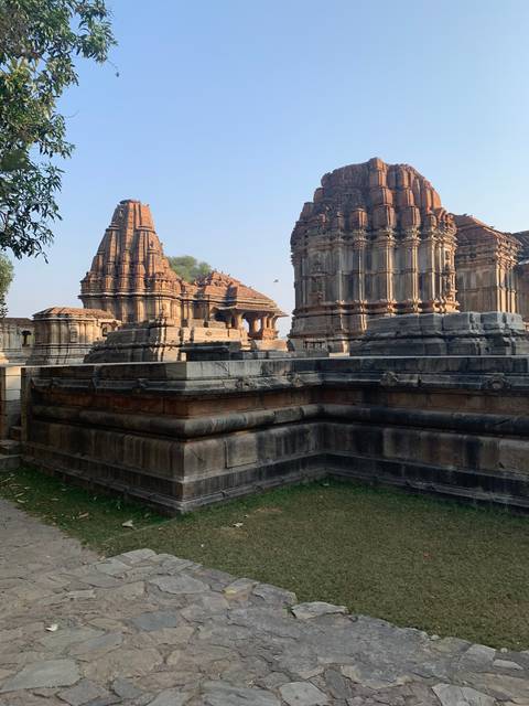 Ancient stone temple structure.