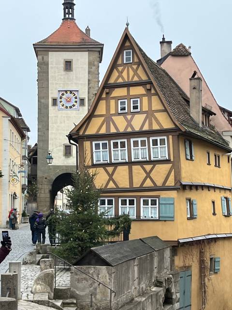       Traditional European buildings
  