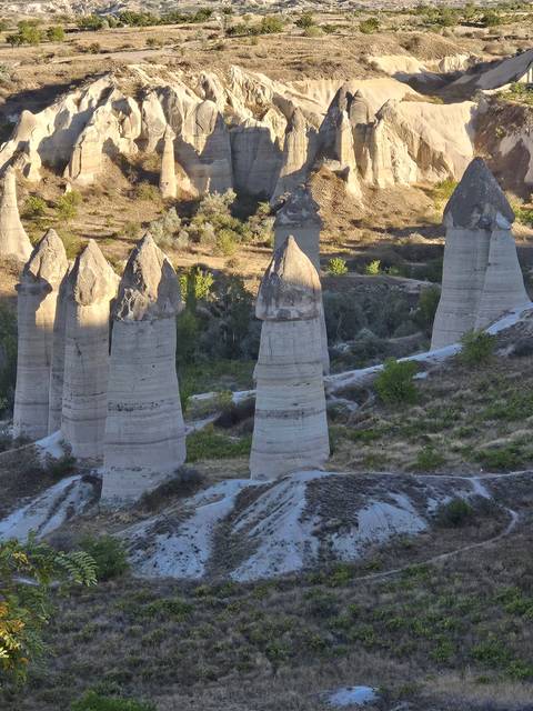       Unique rock formations in a natural landscape.
  