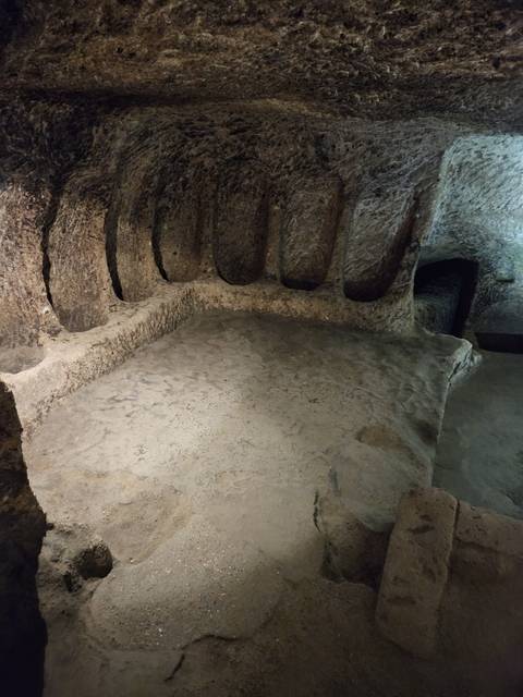       Cave interior passageway.
  