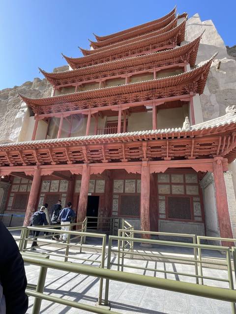       Traditional building with wooden architecture.
  