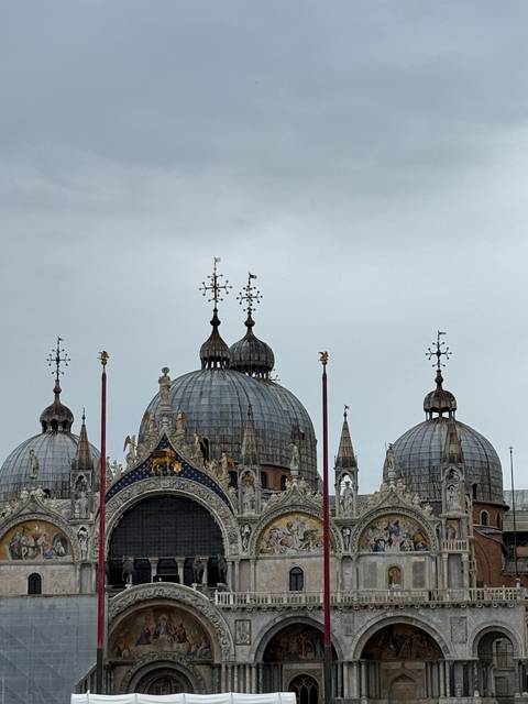       Detailed architectural structure with domes and spires.
  