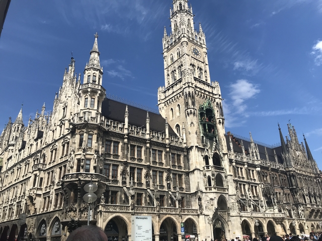 The Neues Rathaus (New Town Hall) in Munich.