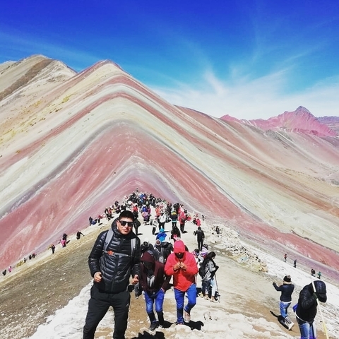       Photo d'avis client sur Découverte des Andes péruviennes Cusco/ Rainbow Mountain/ Vallée sacrée/Machu Picchu 
  