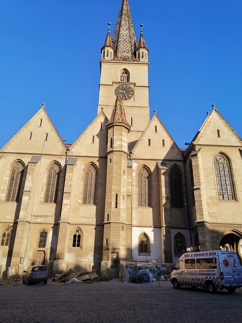 Exterior of a historic church building.