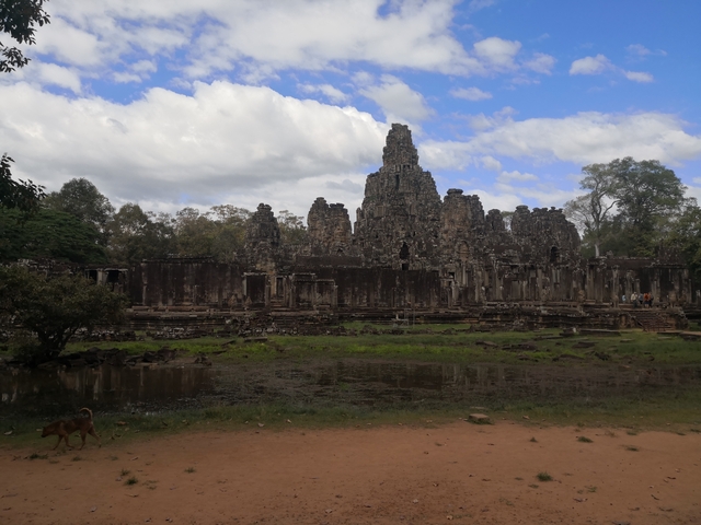       Ruins of a historical temple in Cambodia.
  