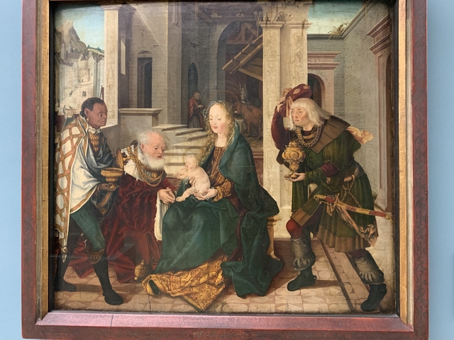 Renaissance painting depicting biblical figures.