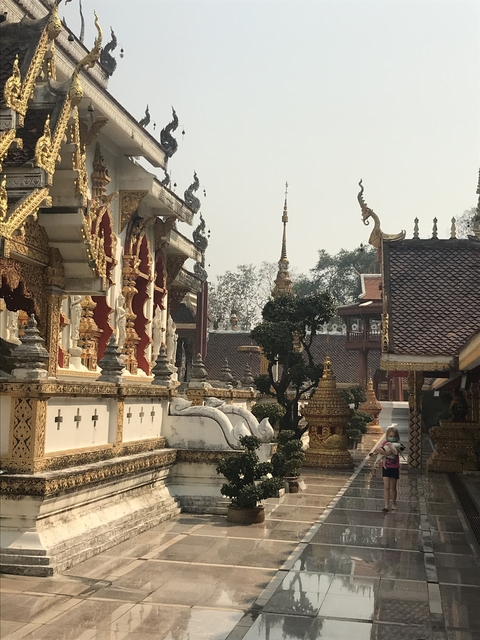 Historical temple complex with ornate architecture.