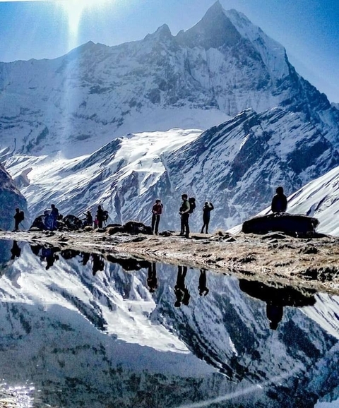       Photo d'avis client sur Circuit d'aventure de 9 jours au Népal : Katmandou, rafting, safari à Chitwan et parapente à Pokhara 
  