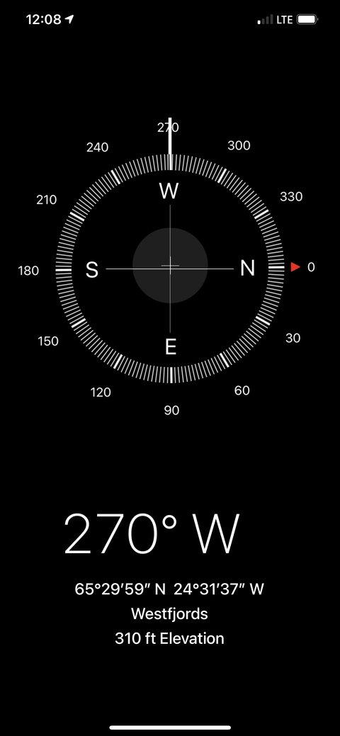       Image of a compass map.
  