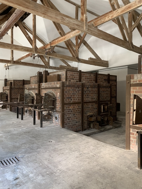 Industrial ovens made of brick.