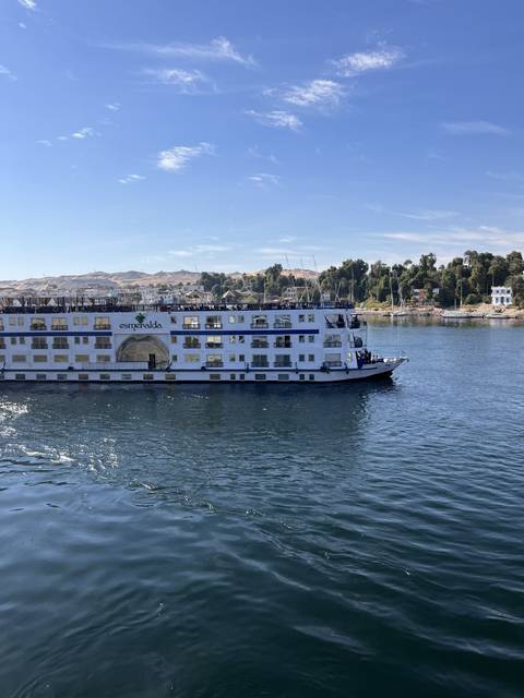 River cruise ship on the Nile.