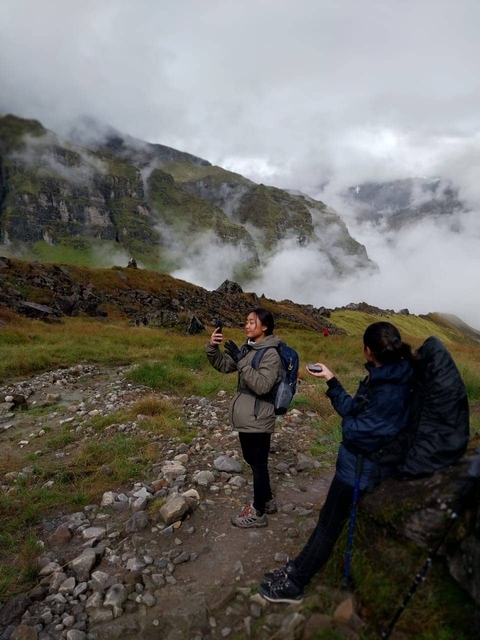       Photo d'avis client sur Trekking court au camp de base de l'Annapurna - 7 jours 
  