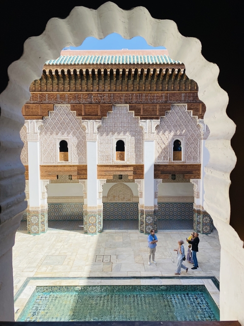 Intricate interior architectural details