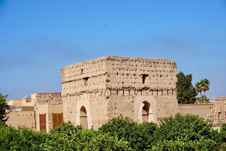       Historical building with vegetation
  