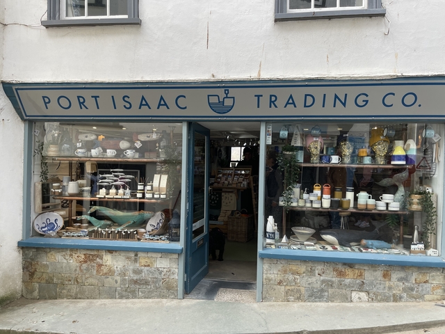 Shopfront of Port Isaac Trading Co.