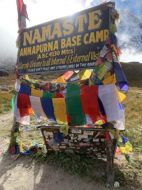 Klantbeoordelingsfoto van Annapurna Basiskamp Trekking 
