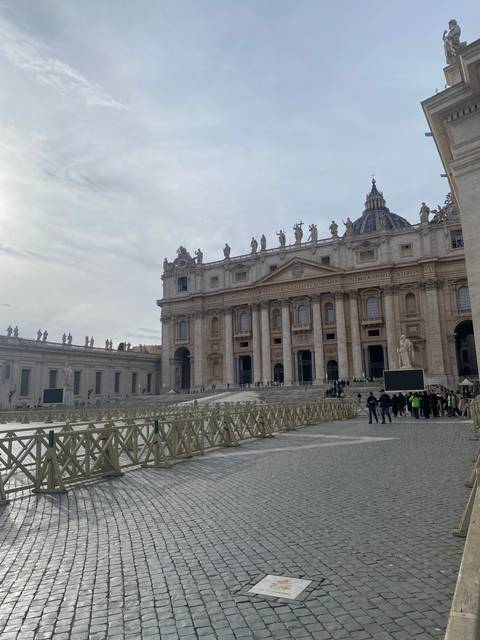 St. Peter's Basilica in Vatican City.