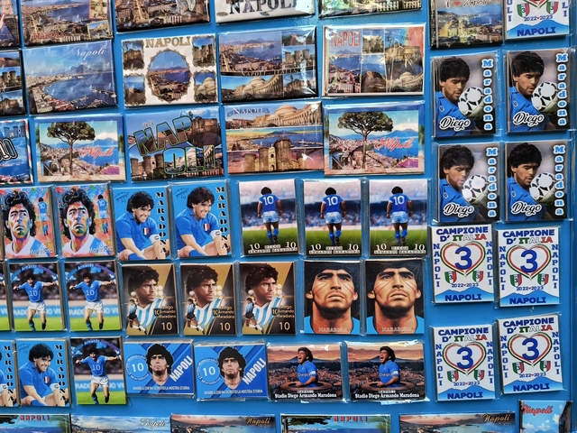       Collection of postcards and souvenirs.
  