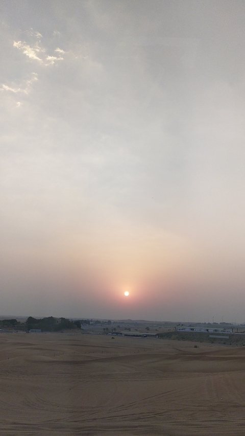       Sky during sunset with soft colors.
  