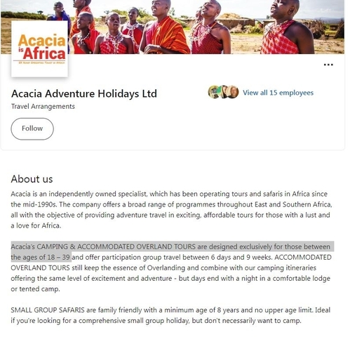 21-day Serengeti to Victoria Falls (Accommodated) customer review photo 