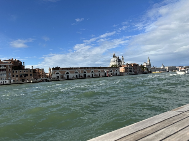       Venetian waterways with classical buildings.
  