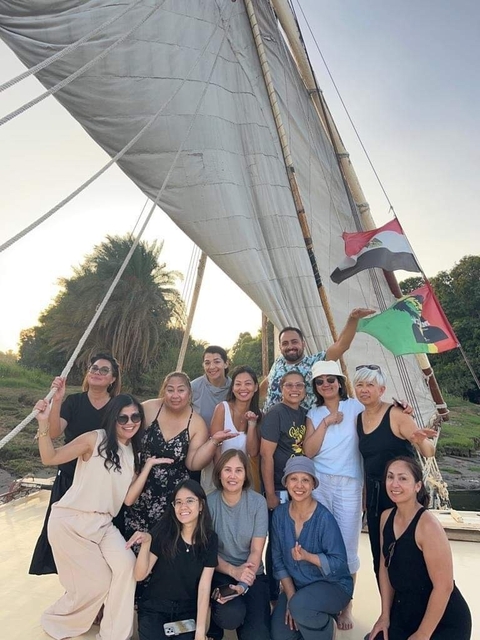       Photo d'avis client sur Aventure égyptienne sur le Nil avec croisière Felucca 
  
