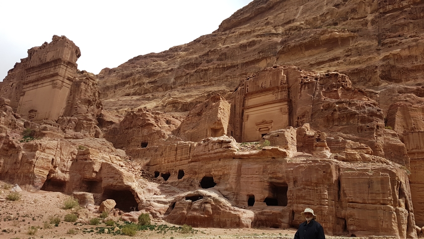       Ancient rock-hewn structures and caves.
  
