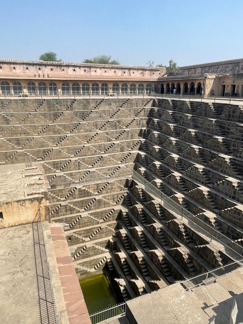       Stepped well or ancient reservoir.
  