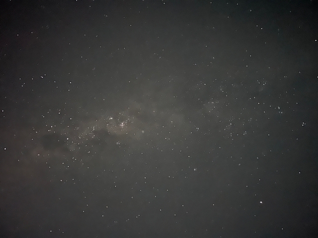      A clear night sky showcasing the Milky Way galaxy.
  