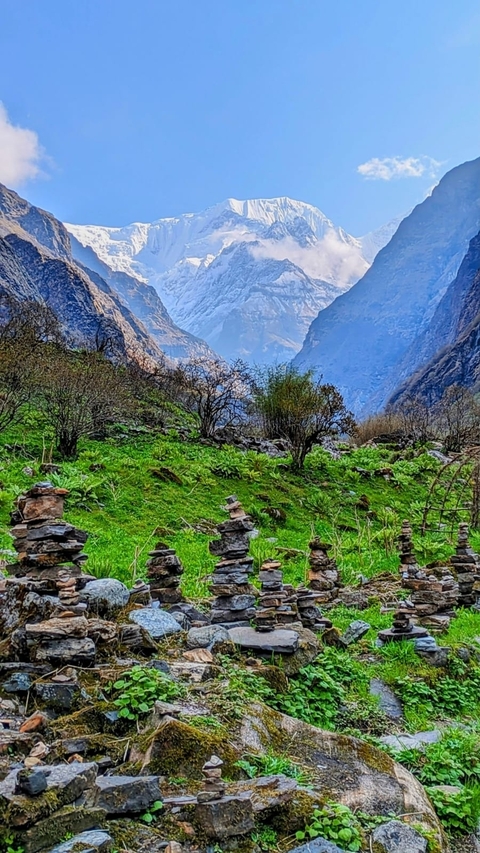 Klantbeoordelingsfoto van Annapurna Basecamp trek 