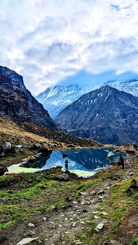 Klantbeoordelingsfoto van Annapurna Basecamp trek 