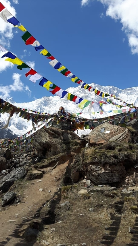       Photo d'avis client sur Trek court au camp de base de l'Annapurna 
  