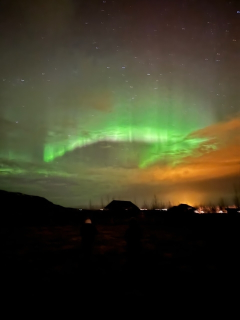       Photo d'avis client sur Aurore boréale et cercle d'or en Islande 
  