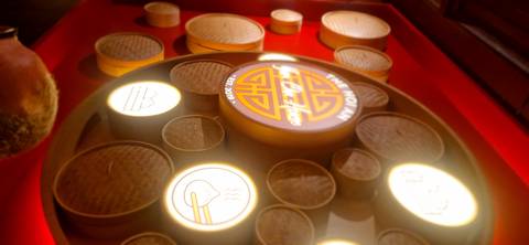       Decorative lighting and design elements indoors
  