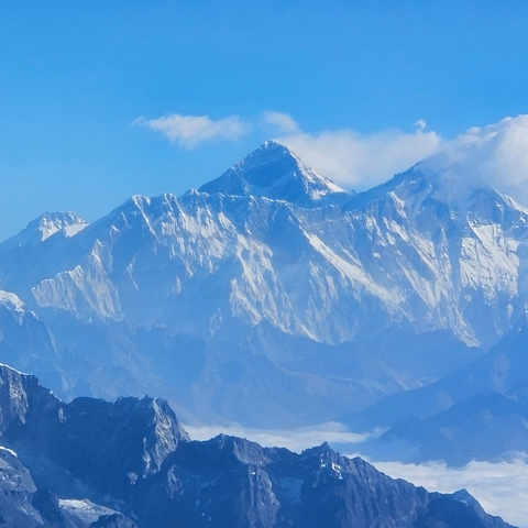 Majestic view of Mount Everest.