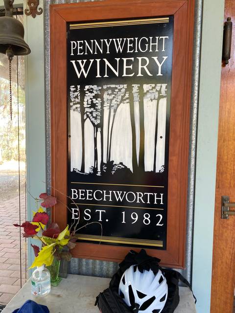 Sign for Beechworth establishment.